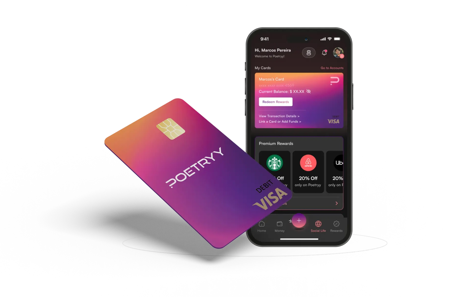 Poetryy Card and App