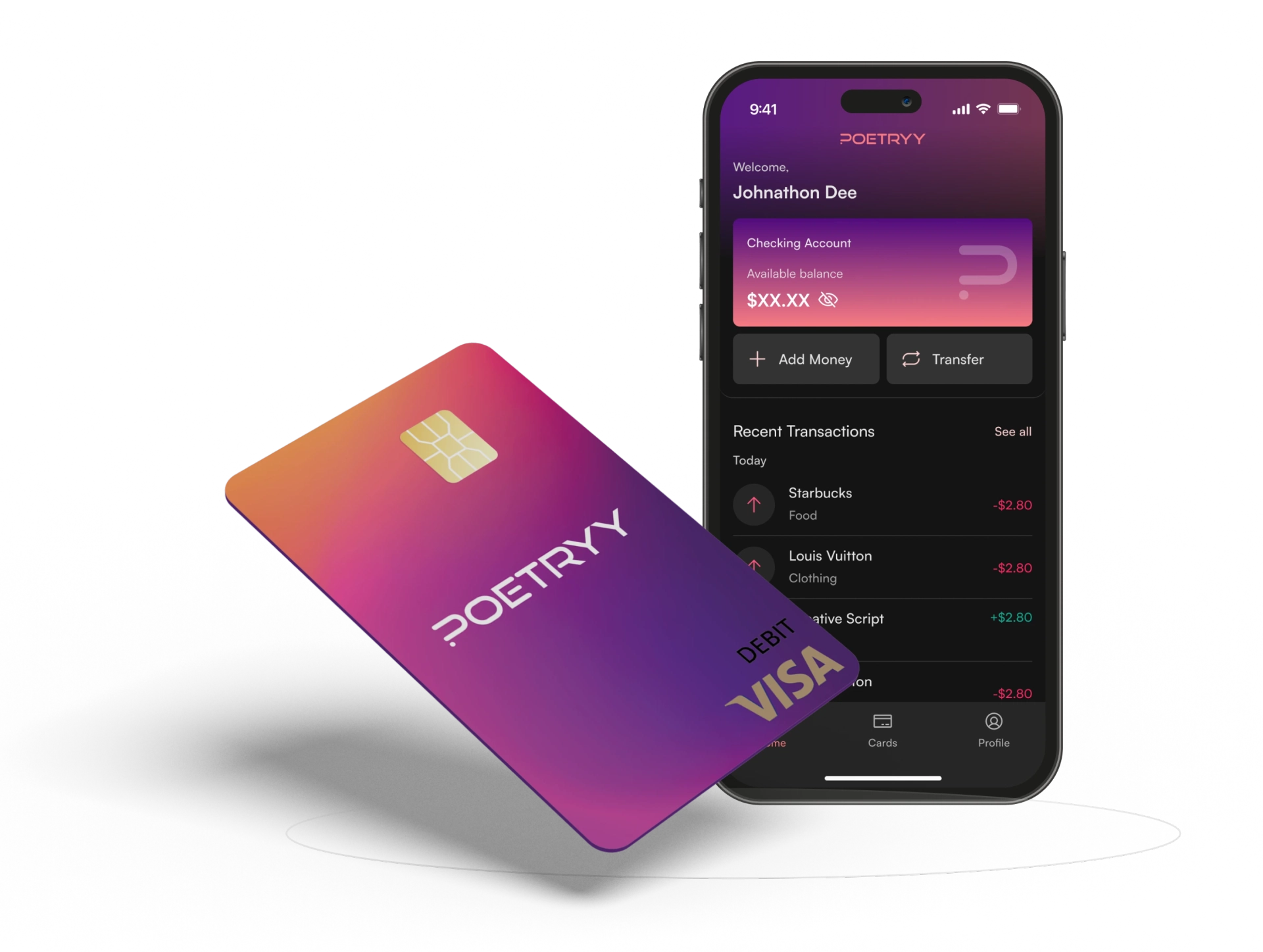 Poetryy Card and App